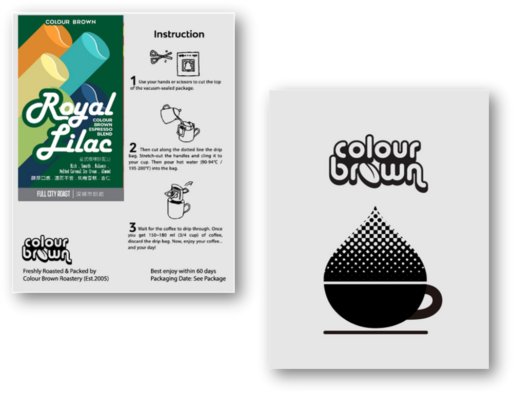Colour Brown Espresso Blend - Royal Lilac
