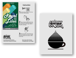 Colour Brown Espresso Blend - Royal Lilac