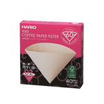 Hario . V60-02 Filter Paper . Unbleached (40Pcs)