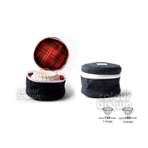 Filter Paper Round-shaped Pouch