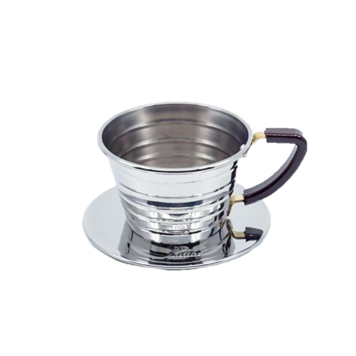 Kalita - Stainless Steel Wave Dripper 155S – Colour Brown Concept Limited